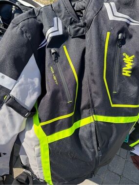 HWK Black & Neon Yellow Safety Jacket